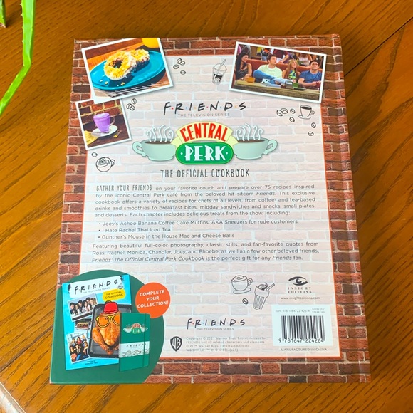 Friends, The Official Cookbook”. Brand new, never used, hardcover - Picture 2 of 5
